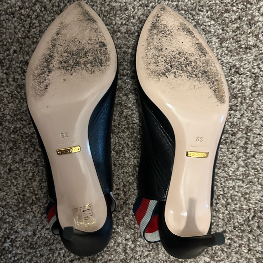 Gucci Black and Red Heels - Picture 3 of 5